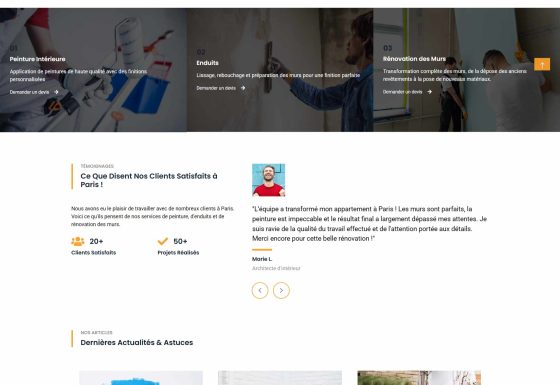 Artisan Painter Paris – High-End Renovation & Painting